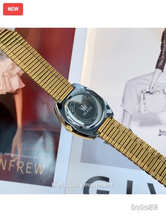 Luxury Dress Watch with Diamond Dial & Date Week Calendar, Stainless Steel main image 2